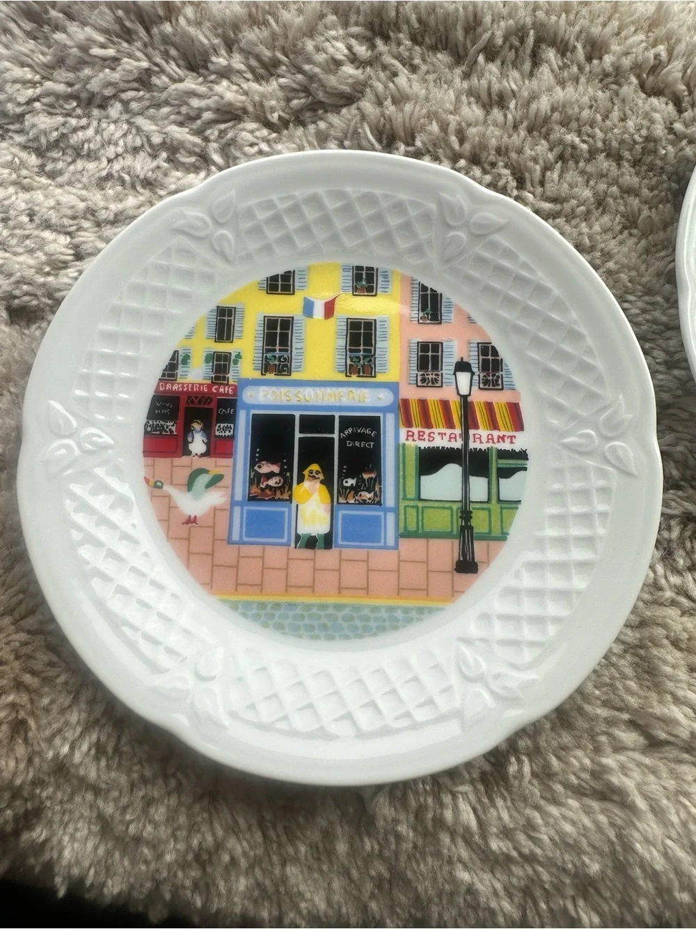 Philippe Deshoulieres porcelain dish